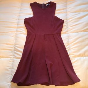 Maroon Dress